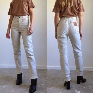 Vintage ‘80s ‘90s Australian made moleskin high waisted trousers